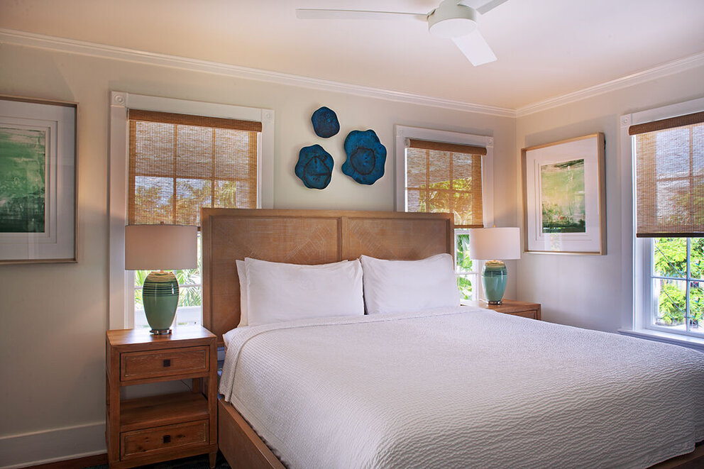 Deluxe King, 2nd floor, room #9. Patio facing Whitehead St.